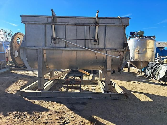 350 Cubic Feet Stainless Steel Double Ribbon Blender