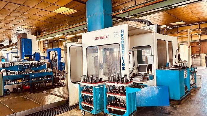 Forest Line Seramill 240T gantry milling machine 4 Axis