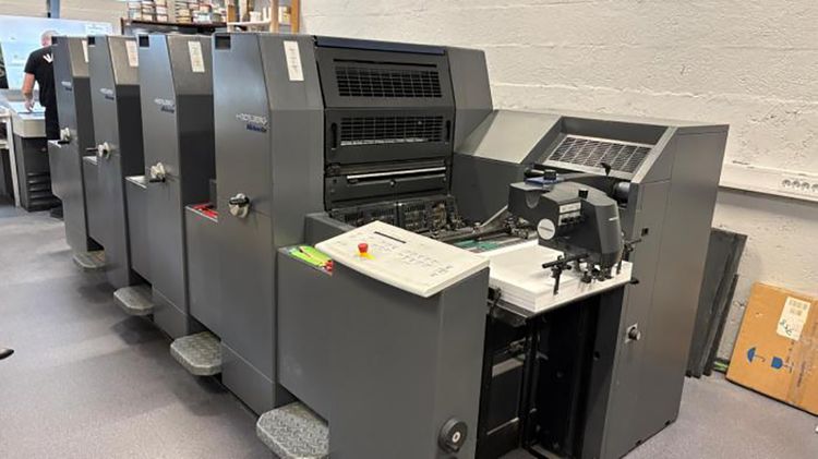 Heidelberg Printmaster PM 52-4+ 360mm x 520mm