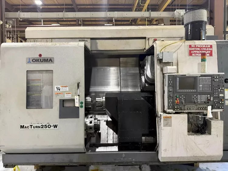 Okuma OSP-e100L CNC 12,000 rpm 250-W 8 Axis
