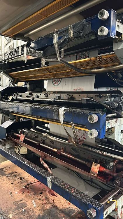 TCM Flexo stack printing machine 6 1800 mm