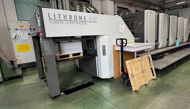 Komori G 540 H LED UV End 720 x 1030 mm