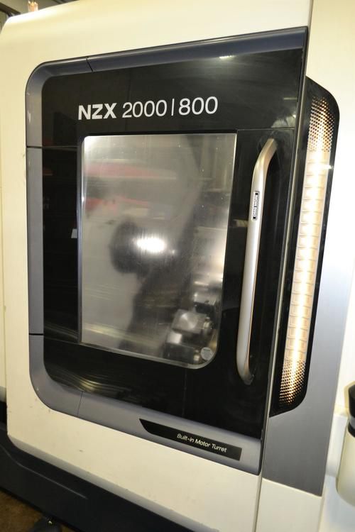 DMG CNC (FANUC 31IB) 5000 RPM MORI NZX 2000/800SY 4 Axis