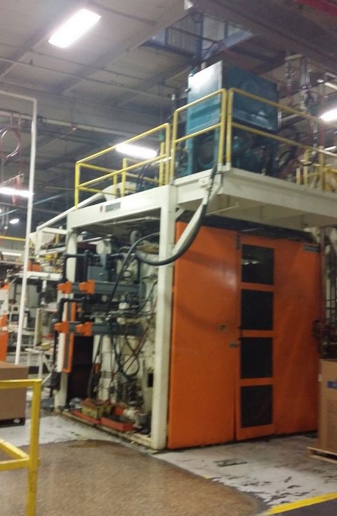 Sterling Single 45 Pound Accumulator Head Blow Molding Machine