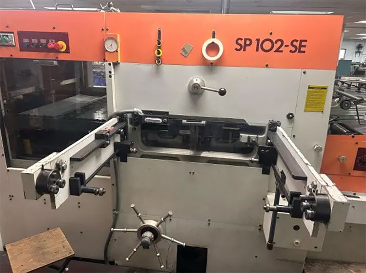 Bobst SA Autplaten SP 102 SE