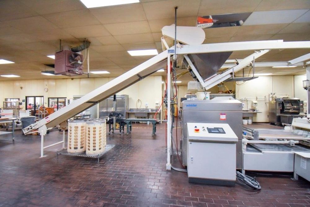 Winkler AutoMatische Incline Dough Conveyor 17'.5'