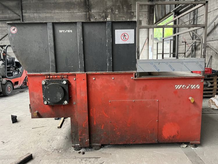 Weima shredder, ww: 2 m