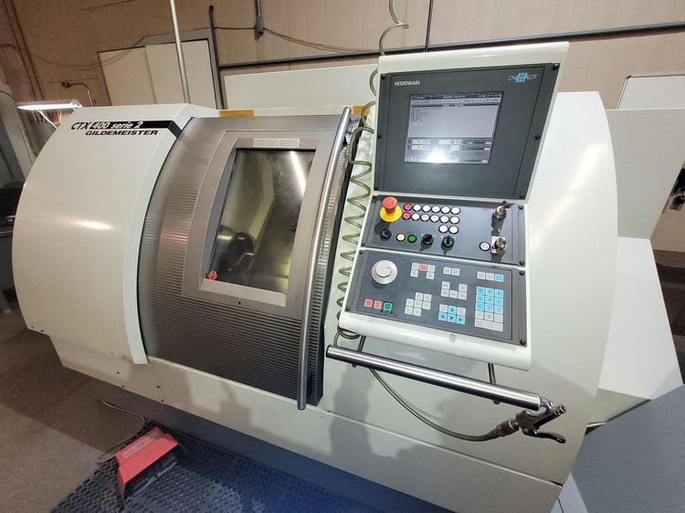 Gildemeister Heidenhain CNC Pilot - Color Monitor 5000 RPM CTX400-S2 2 Axis