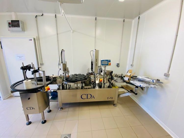 CDA, Stainless steel monobloc bottling machine