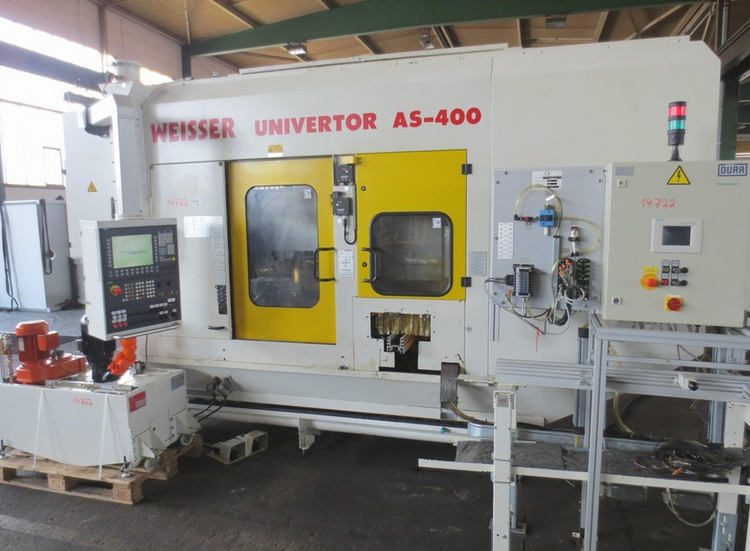 Weisser Siemens 840 D 5000 rpm Univertor AS 400  2 Axis