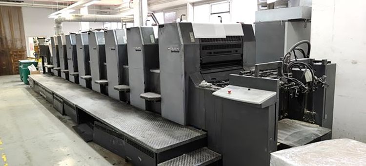 Heidelberg SM 74 - 8 - P5 52 x 74 cms