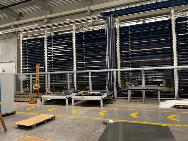 Trumpf STOPA Payload per pallet:sf/xf: max. 5,000 kg gf: max. 3,000 kg