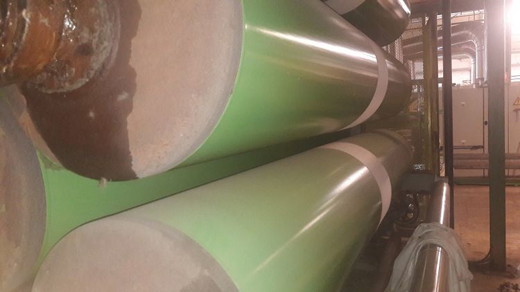 340 Cm Wide cylinder drying range