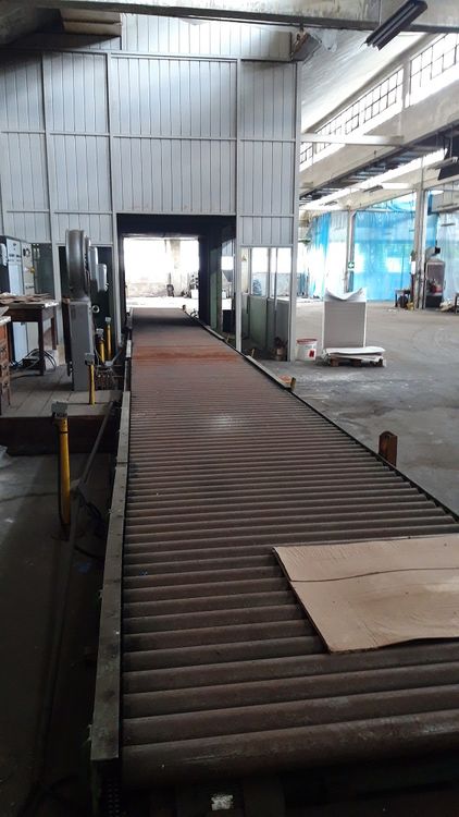 PE shrinking oven for pallets packaging
