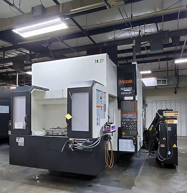 Mazak Variaxis 630-5X II T 5  Axis