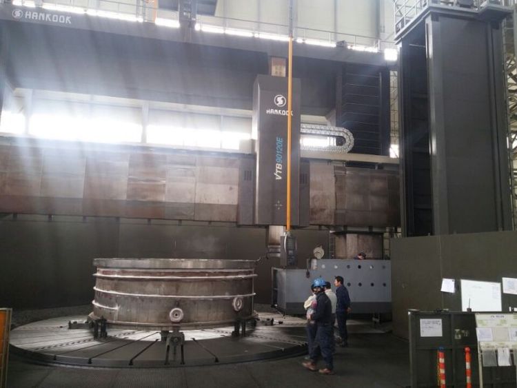 Hankook Vertical turning lathe