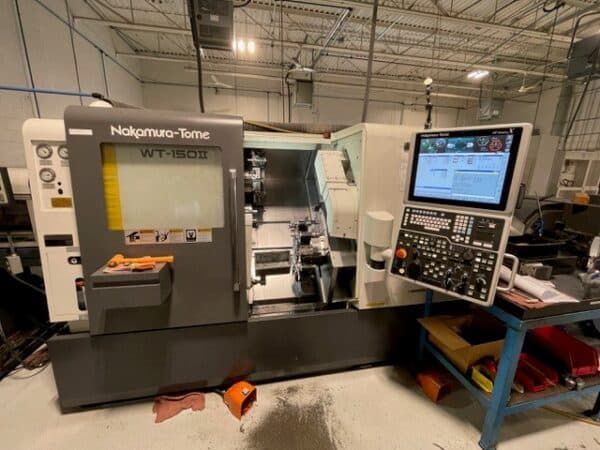 Nakamura Tome CNC CONTROL 4,500 RPM WT-150 3 Axis