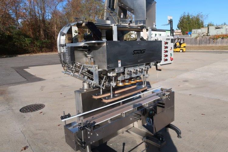 Surekap SK8000-BF6 8 Spindle Automatic Screw Capping Machine