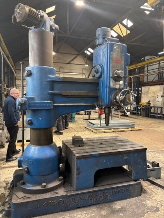 Kitchen & Walker E3 4’-0” RADIAL DRILL 1500 RPM