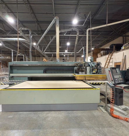 CMS Giotto-1A Integrated CNC control panel with Cabinet Vision software