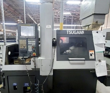 Tsugami Fanuc i Series CNC 10,000 RPM SS20 6 Axis