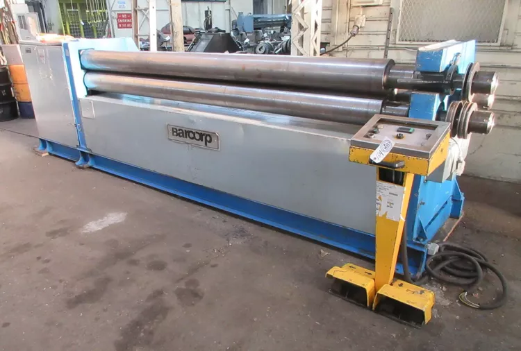 Barcorp ASMS 200 X 3100 Hydraulic Plate Bending Roll