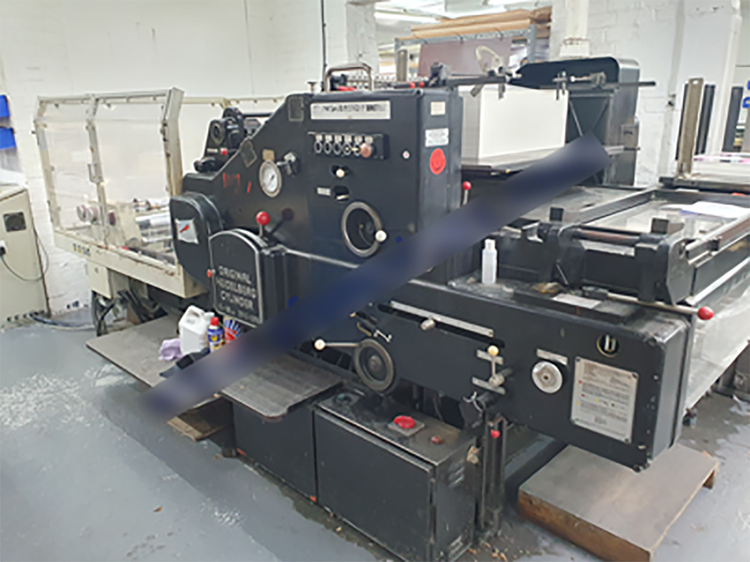 Heidelberg SBD Foiling Press