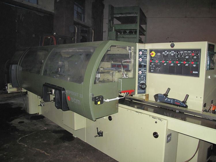 SCM Superset 23 Plus, Multi-spindle planing machine