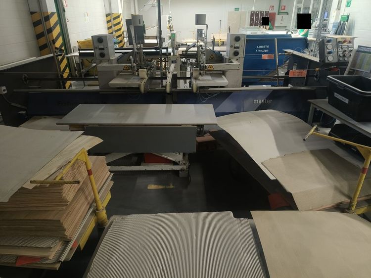 Fisher Ruckle EMF-28 Edge strengthening and trimming device