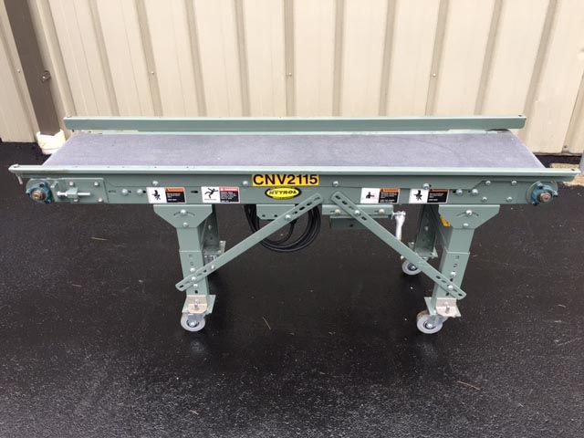 Hytrol Powered Belt Case Conveyor