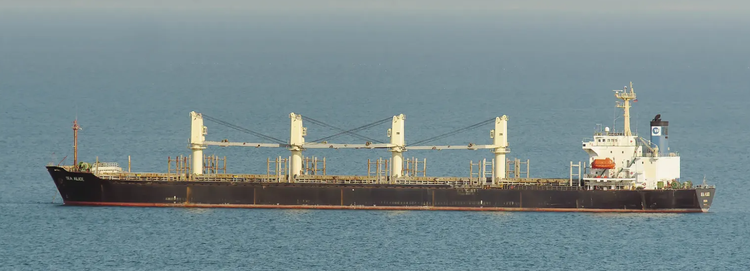 Hashihama SEA ALICE ABT 45426 DWT ON 11.62 M DRAFT