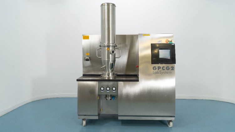 Glatt GPCG 2, Fluid bed dryer