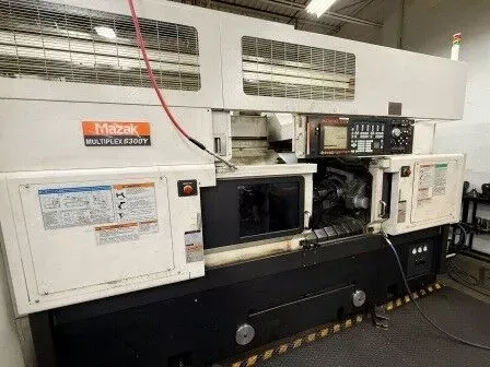 Mazak Mazatrol Fusion 640T Control 4,000 RPM MULTIPLEX 6300Y 2007 2 Axis