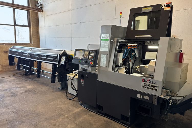 Tsugami Fanuc 32i-B control system 8000 rpm BO326E-II  6 Axis