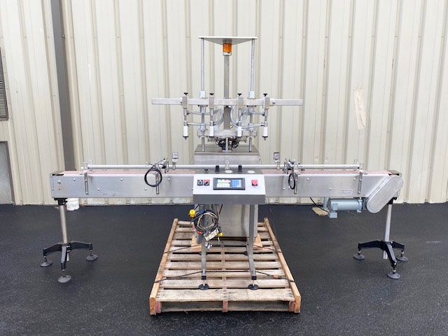 Inline Filling Systems (IFS) 4 Head Inline Bottle Filler with Conveyor