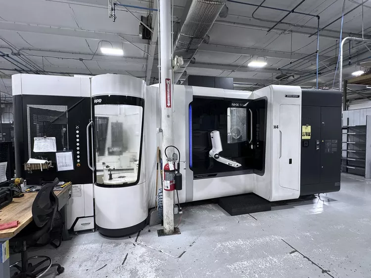 DMG MORI NHX 5000 RPP 4 Axis