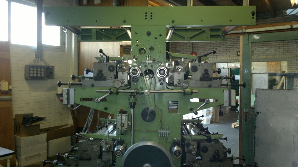 2 W & H Garant QMS 992 inline printer for paper bag machine