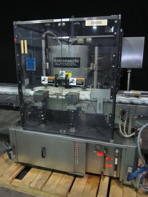 Krones Autocol , 16 Head Rotary Labeler