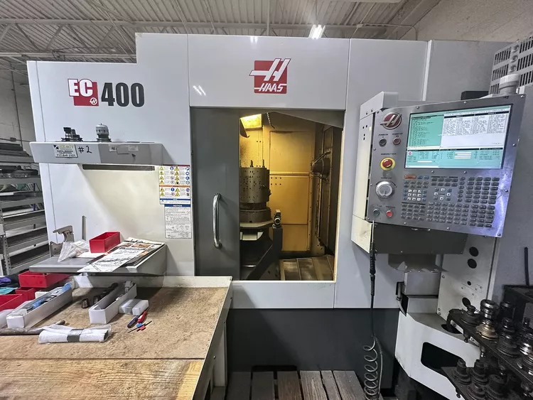Haas EC-400 4 Axis