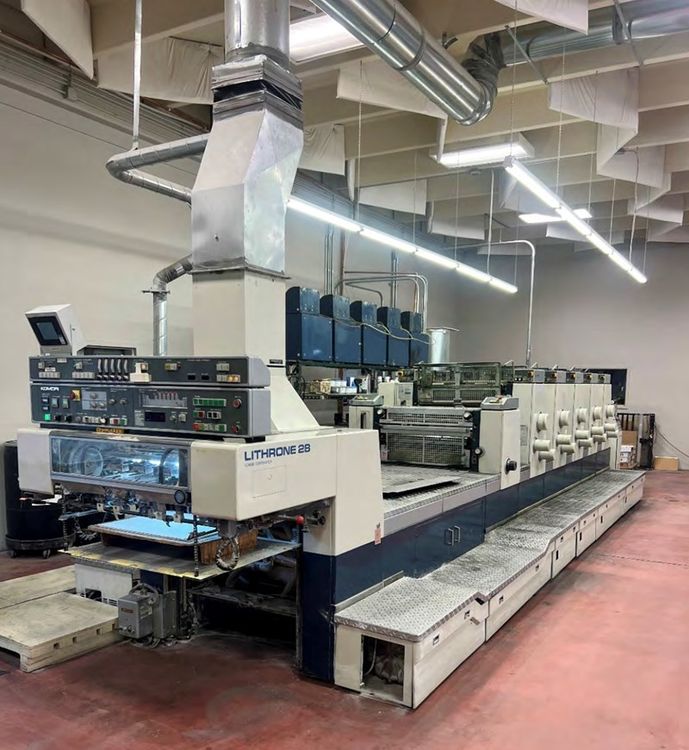 Komori LITHRONE 528+C 530x740 mm