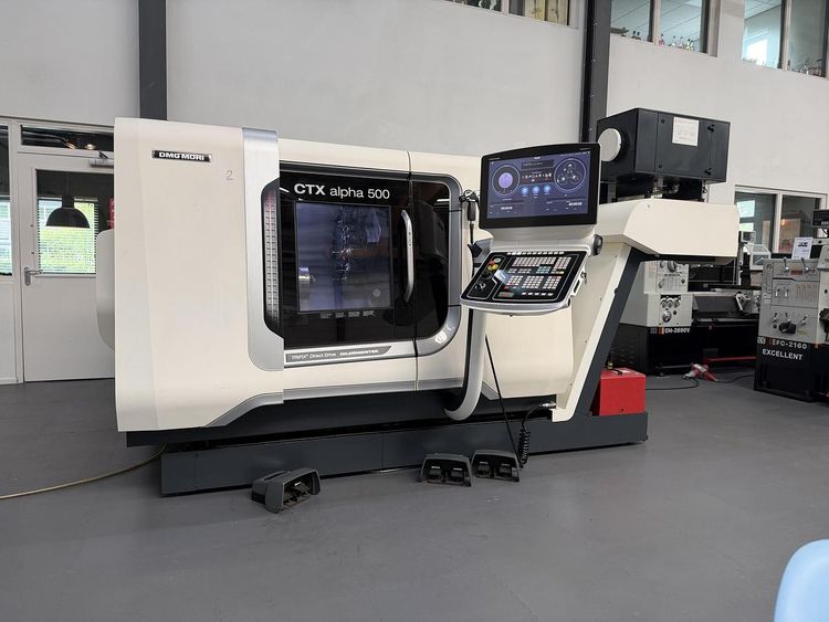 DMG, Mori Siemens 840D ShopTurn 3G (ERGOline) + CELOS 5500 RPM CTX ALPHA 500 V6  6 Axis