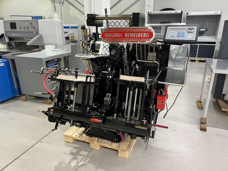 Heidelberg GT Hot Stamping machine