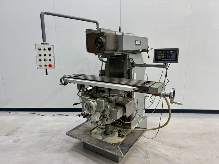 Ajax UMS Universal Milling Machine 1750 rpm