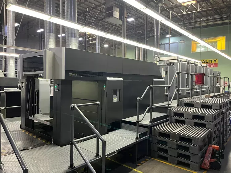 Heidelberg CD102-5+L 28" x 40"