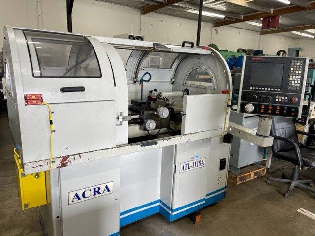 Acra ANILAM 4200T CNC CONTROL WITH CNC OR MANUAL OPERATION & TEACH PROGRAMMING 4000 RPM ATL-1118A CNC (Hardinge Type) Tool Room Lathe 2 Axis