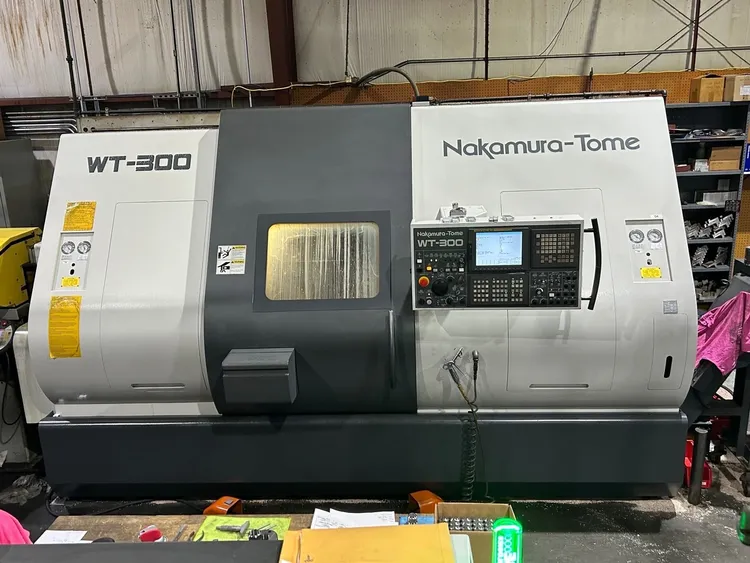 Nakamura Tome FANUC 18i-TB 4500 rpm WT-300MMY 7 Axis