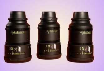 ARRI Signature Prime Set of 3 25, 35, 47mm