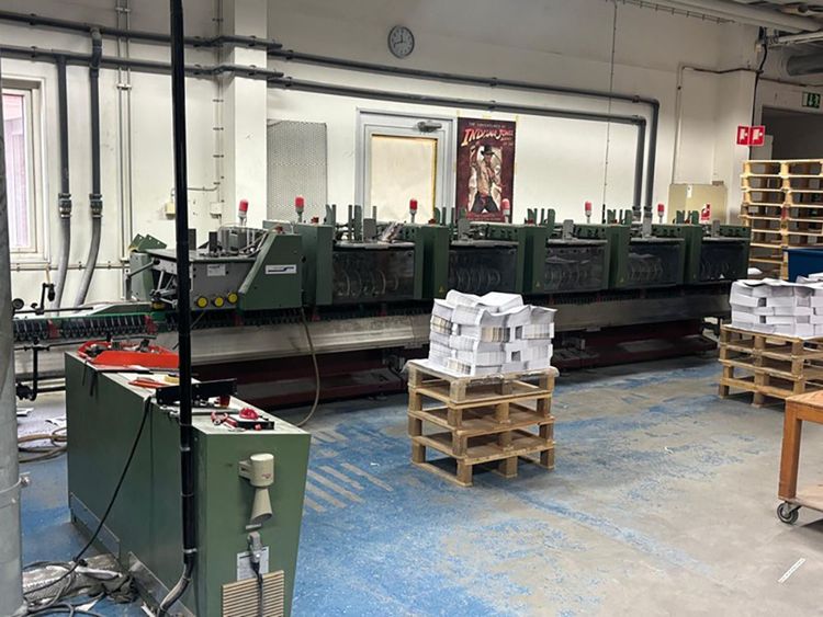 MULLER MARTINI 321 Saddle stitcher
