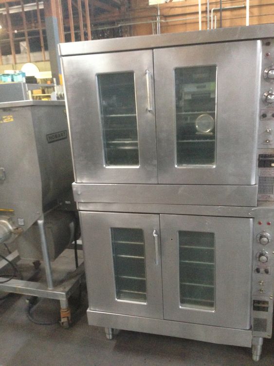 GE CN90B ELECTRIC DOUBLE STACKED OVENS