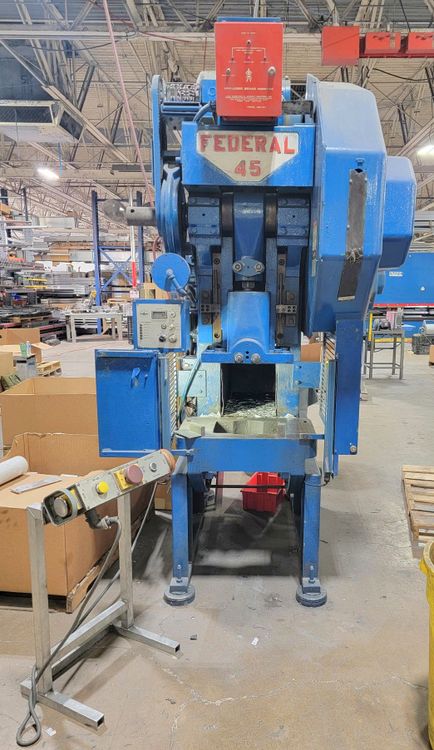 Federal No 45 Press 45 tons